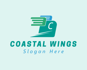 Wing Box Delivery logo design