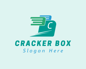 Wing Box Delivery logo design