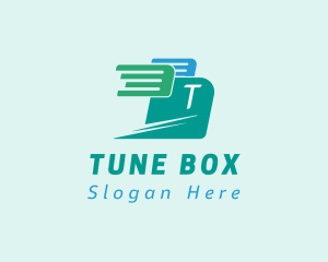 Wing Box Delivery logo design