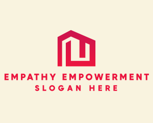 Red Maze House  logo design