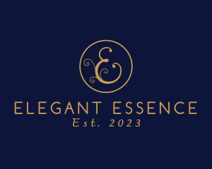 Elegant Letter E logo design