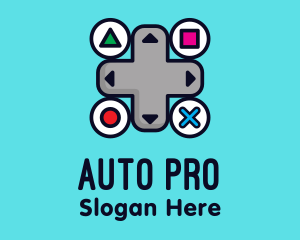 Controller Button Video Game logo
