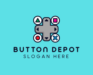 Controller Button Video Game logo