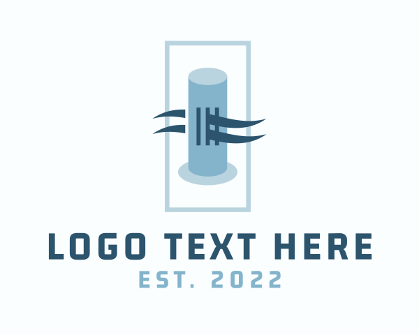 Indoor logo example 1