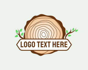 Trunk - Tree Lumber Trunk logo design