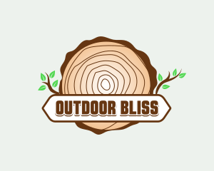 Tree Lumber Trunk logo design