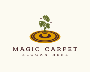 Plant Decor Carpet logo design