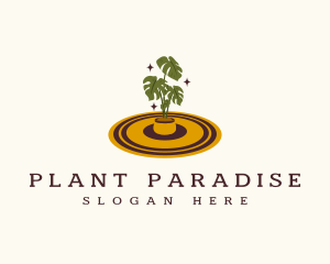 Plant Decor Carpet logo design