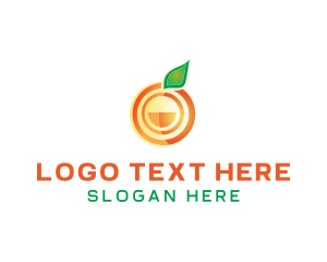 Orange Citrus Fruit logo