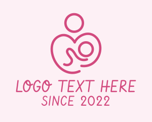 Obstetrics - Mother Love Infant logo design