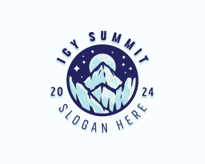 Iceberg Mountain Moon logo