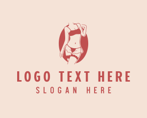 Woman Fashion Lingerie Logo