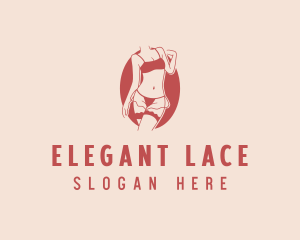 Woman Fashion Lingerie logo design