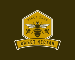  Honey Beehive Apiary logo design