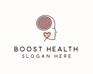 Mental Health Counselling Psychology logo design