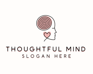 Mental Health Counselling Psychology logo design