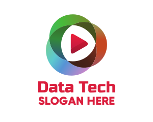 Colorful Multimedia Streamer Logo