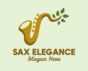 Leaf Branch Saxophone logo