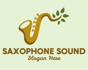 Leaf Branch Saxophone logo