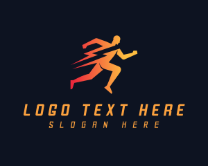 Lightning Human Run logo