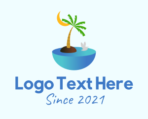 Tropical Ocean Island  logo