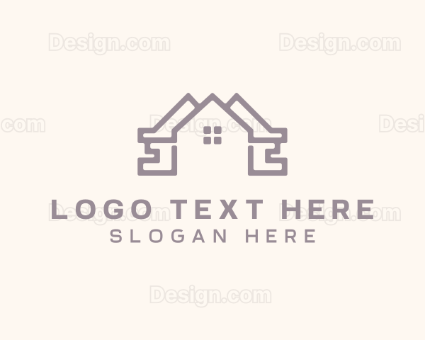 Roof House Builder Logo