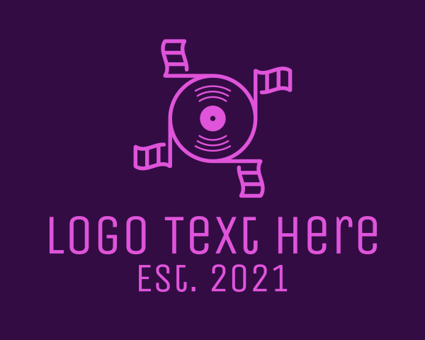 Vinyl logo example 4