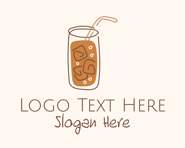 Iced Tea logo example 1