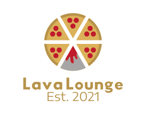 Volcano Lava Pizza logo