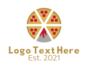 Volcano - Volcano Lava Pizza logo design