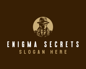 Spy Detective Gentleman logo design