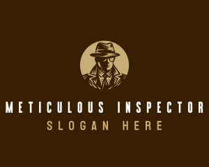 Spy Detective Gentleman logo design