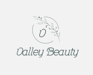 Floral Nature Beauty Boutique logo design