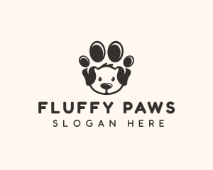 Puppy Dog Paw logo design