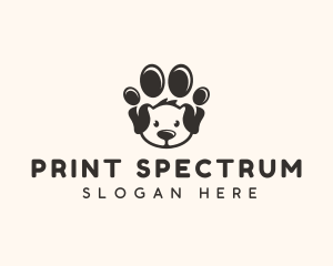 Puppy Dog Paw logo design