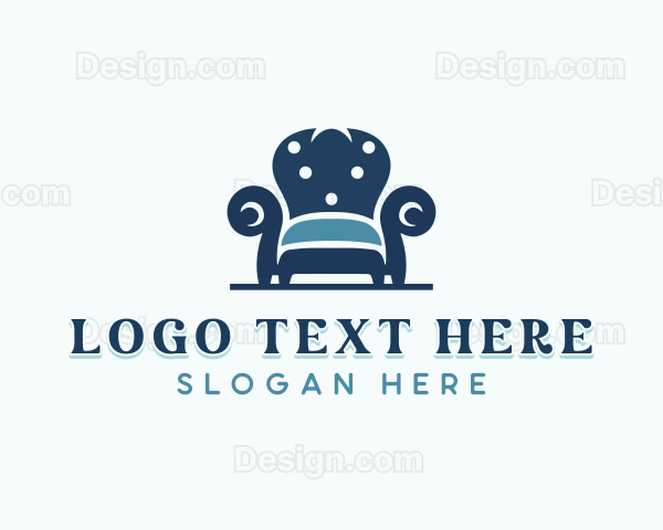 Sofa Chair Decorator Upholstery Logo