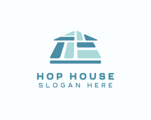 House Flooring Tiles logo design