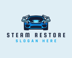 Automotive Polishing Restoration logo design