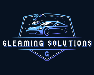 Car Buffing Detailing logo design