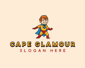 Superhero Cape Boy logo