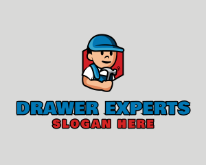 Carpenter Hammer Builder logo design