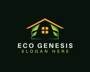 Home Eco Landscaping logo design