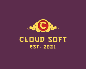 Asian Chinese Clouds  logo design