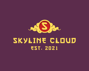 Asian Chinese Clouds  logo design