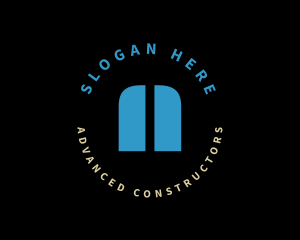 Industrial Construction Builder logo design