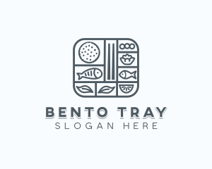 Bento Meal Dining logo design