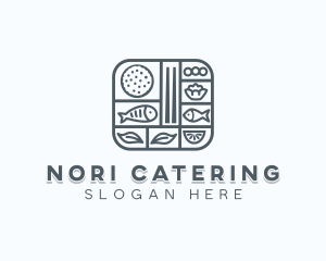 Bento Meal Dining logo design