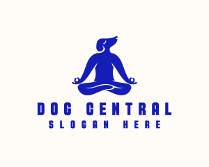 Yoga Dog Wellness logo design