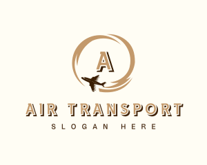 Airline Airplane Tour logo design