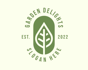 Leaf Tree Farm logo design